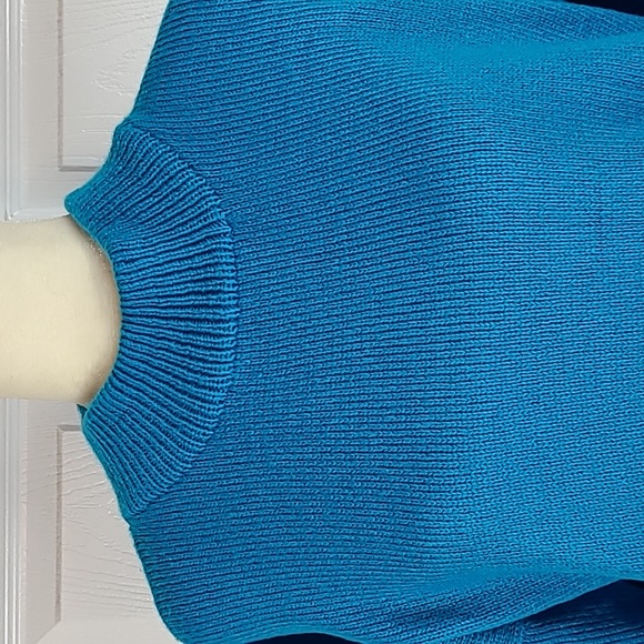 Handknit Mock Neck Sweater - Picture 2 of 9